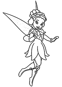 tinkerbell coloring pages - page 5