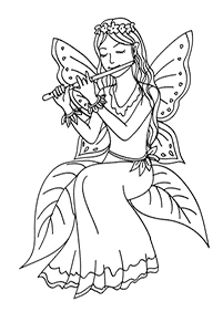 tinkerbell coloring pages - page 50