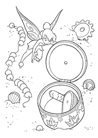 tinkerbell coloring pages - page 56