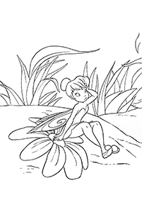 tinkerbell coloring pages - page 70