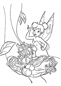 tinkerbell coloring pages - page 72