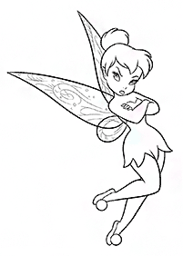 tinkerbell coloring pages - page 74