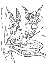 tinkerbell coloring pages - page 80