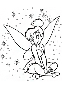 tinkerbell coloring pages - page 85