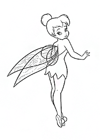 tinkerbell coloring pages - page 86