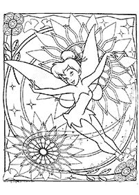 tinkerbell coloring pages - page 89