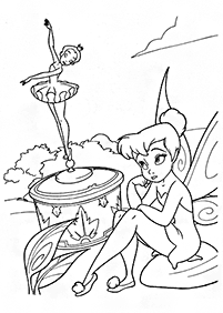 tinkerbell coloring pages - page 90