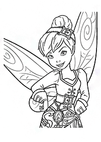 tinkerbell coloring pages - page 96