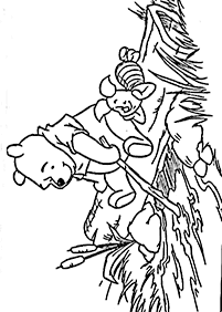Winnie the Pooh coloring pages - page 107