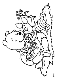 Winnie the Pooh coloring pages - page 108