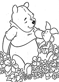 Winnie the Pooh coloring pages - page 109