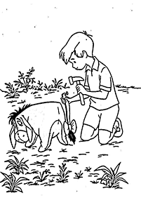 Winnie the Pooh coloring pages - page 110