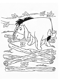 Winnie the Pooh coloring pages - page 112