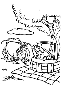Winnie the Pooh coloring pages - page 12