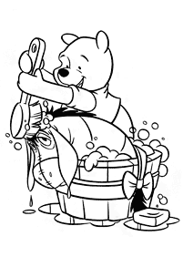 Winnie the Pooh coloring pages - page 119