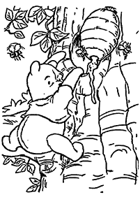 Winnie the Pooh coloring pages - page 15