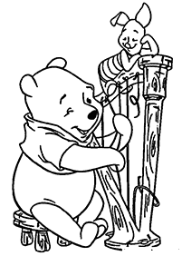 Winnie the Pooh coloring pages - Page 29