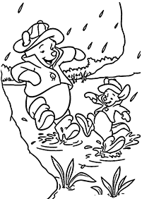 Winnie the Pooh coloring pages - page 30