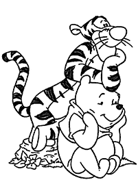 Winnie the Pooh coloring pages - page 31