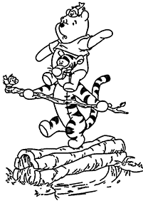 Winnie the Pooh coloring pages - page 33