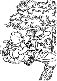 Winnie the Pooh coloring pages - page 39