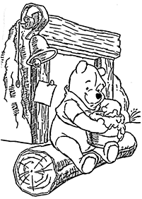 Winnie the Pooh coloring pages - page 41