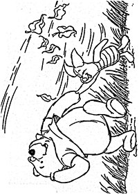 Winnie the Pooh coloring pages - page 42