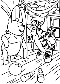 Winnie the Pooh coloring pages - page 44