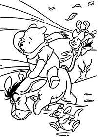 Winnie the Pooh coloring pages - page 45