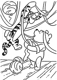 Winnie the Pooh coloring pages - page 46