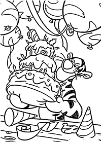 Winnie the Pooh coloring pages - page 47