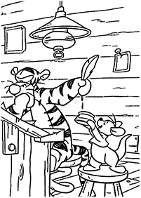Winnie the Pooh coloring pages - page 48