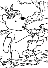 Winnie the Pooh coloring pages - page 49