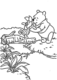 Winnie the Pooh coloring pages - page 58