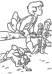 Winnie the Pooh coloring pages - page 59