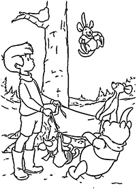 Winnie the Pooh coloring pages - page 60