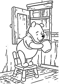 Winnie the Pooh coloring pages - page 61