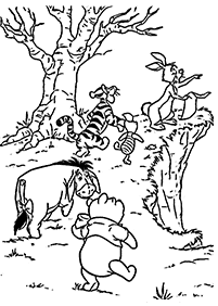 Winnie the Pooh coloring pages - page 66