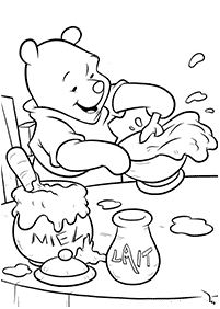 Winnie the Pooh coloring pages - page 69