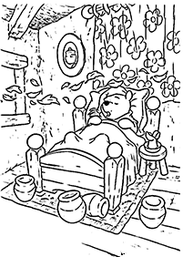 Winnie the Pooh coloring pages - page 72
