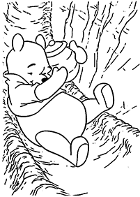 Winnie the Pooh coloring pages - page 74