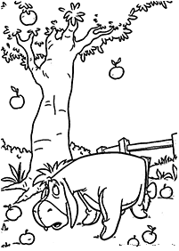 Winnie the Pooh coloring pages - page 76