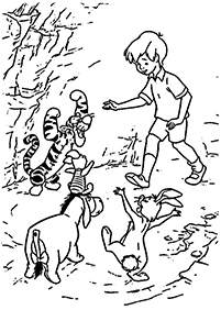 Winnie the Pooh coloring pages - page 81