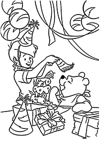Winnie the Pooh coloring pages - page 83