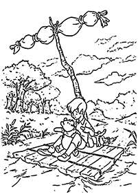 Winnie the Pooh coloring pages - page 84