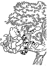Winnie the Pooh coloring pages - page 85