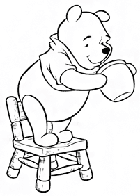 Winnie the Pooh coloring pages - page 86