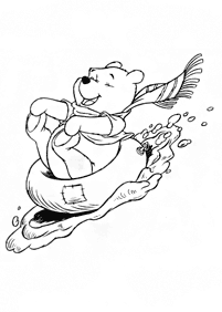 Winnie the Pooh coloring pages - page 91