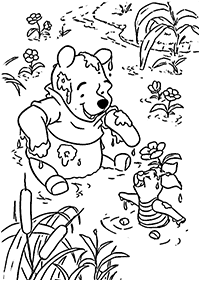 Winnie the Pooh coloring pages - page 92