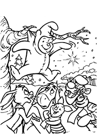 Winnie the Pooh coloring pages - page 95